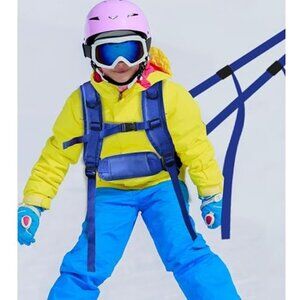 Ski Harness for Kids Boys Girls Toddler to Learn Snow Ski, Blue